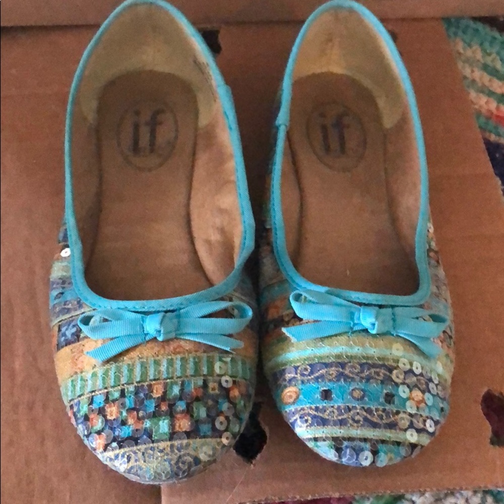 Sequin flats